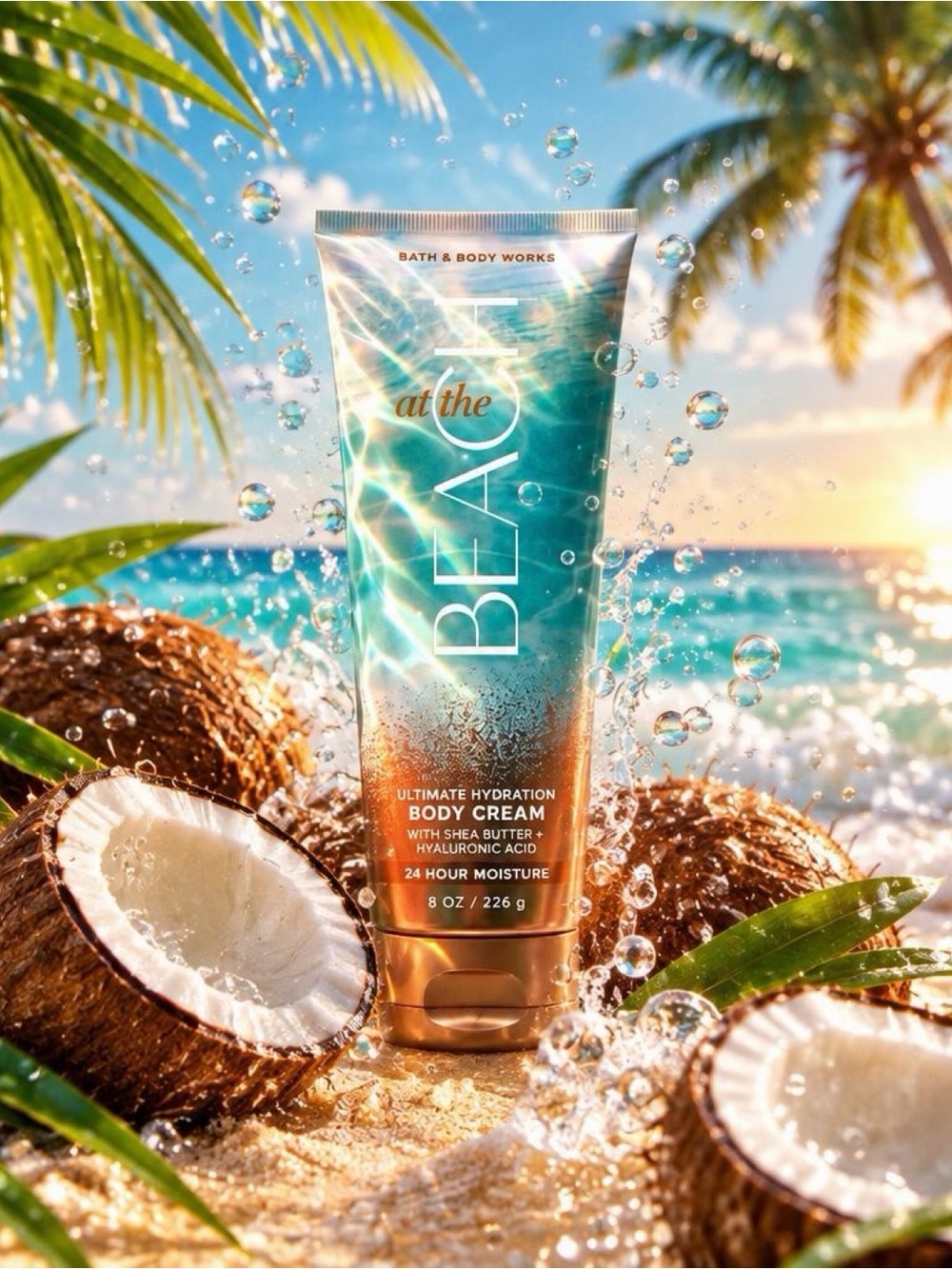 🆕BATH & BODY WORKS at the BEACH Body Cream
